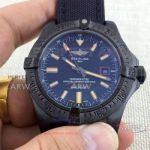 Perfect Replica Breitling Super Avenger Black Steel Automatic Watch